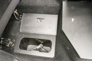 Ram 1500 Classic In-Floor Locking Cargo Lid - Tuffy Products - Pry-Guard - Black - 2019